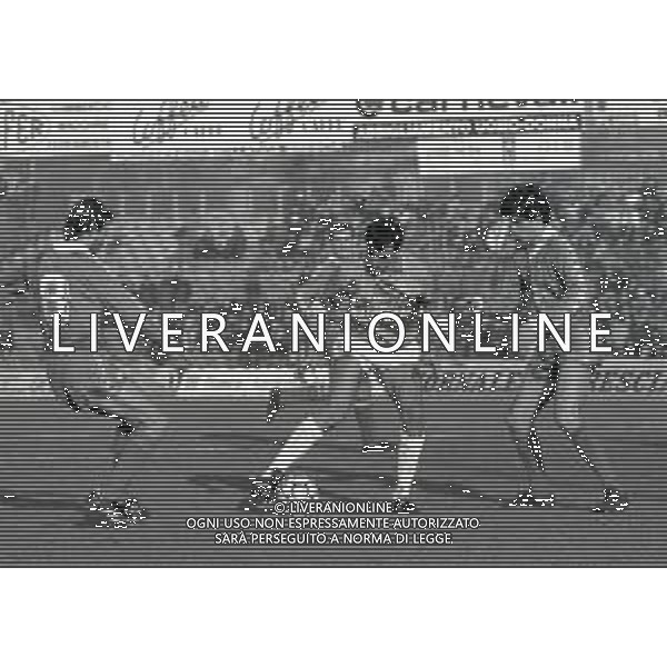 NEG-29-01-1989 BRESCIA-CAMPIONATO DI CALCIO SERIE B BRESCIA-PICANZA 2-0 NELLA FOTO AZIONE DI GIOCO AG ALDO LIVERANI SAS