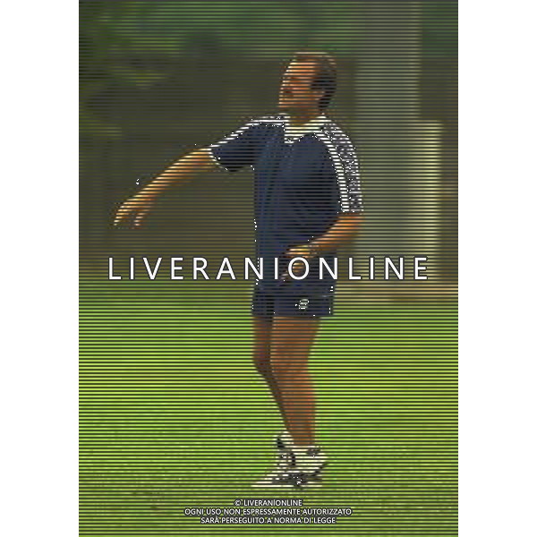NEG-27-07-1997 BASELGA DI PINE\'-ALLENAMENTO PIACENZA CALCIO NELLA FOTO VINCENZO GUERINI ALLENATORE PIACENZA CALCIO AG ALDO LIVERANI SAS