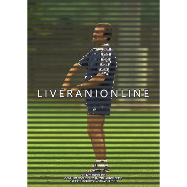 NEG-27-07-1997 BASELGA DI PINE\'-ALLENAMENTO PIACENZA CALCIO NELLA FOTO VINCENZO GUERINI ALLENATORE PIACENZA CALCIO AG ALDO LIVERANI SAS