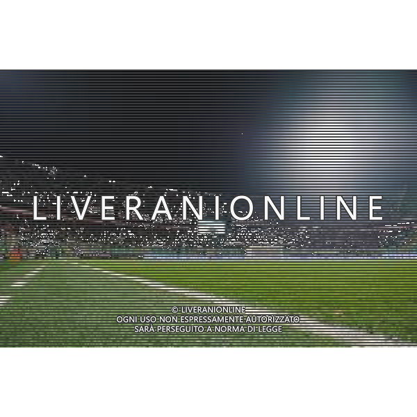 Palermo, Italia, 12 dicembre 2025. Stadio Renzo Barbera, Palermo vs Sampdoria, match valido per il campionato di Serie B 2025/2026. Nella foto: Curva Tifosi Stadio Renzo Barbera ©Federico Serra - AGENZIA ALDO LIVERANI SAS