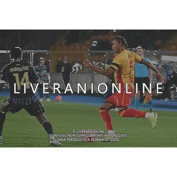 TVPG US Lecce vs Pisa Sporting Club nella foto Ndaba Corrie (Us Lecce),Lecce (ITA) 12-12 -2025 Stadio “E. Giardiniero” Via del Mare - Quindicesima Giornata Serie A EniLive 2025/26 ©TVPG Pasquale Golia - AGENZIA ALDO LIVERANI SAS