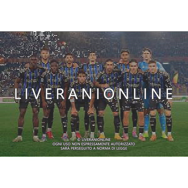TVEM December 12, 2025 Lecce, Italy - US Lecce vs Pisa - Italian soccer serie A 2025/26 - Via Del Mare Stadium. In the pic: Pisa team line up - formazione ©TVEM Emmanuele Mastrodonato - AGENZIA ALDO LIVERANI SAS