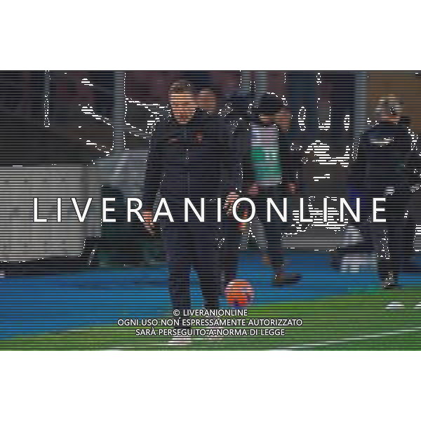 TVEM December 12, 2025 Lecce, Italy - US Lecce vs Pisa - Italian soccer serie A 2025/26 - Via Del Mare Stadium. In the pic: coach Eusebio Di Francesco of US Lecce ©TVEM Emmanuele Mastrodonato - AGENZIA ALDO LIVERANI SAS