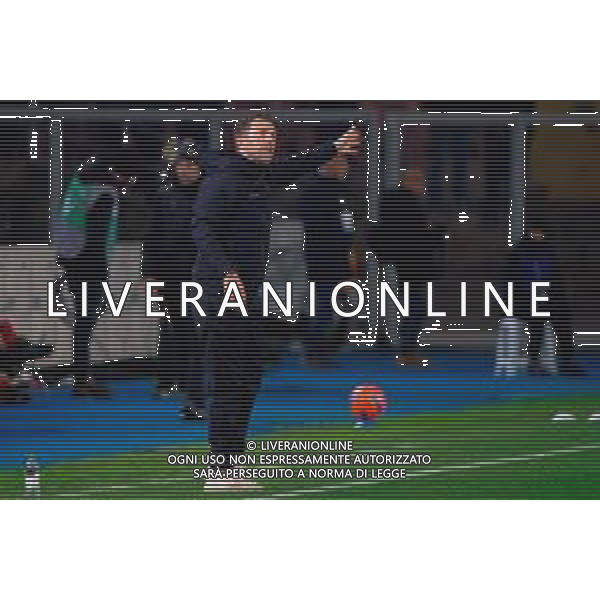 TVEM December 12, 2025 Lecce, Italy - US Lecce vs Pisa - Italian soccer serie A 2025/26 - Via Del Mare Stadium. In the pic: coach Eusebio Di Francesco of US Lecce ©TVEM Emmanuele Mastrodonato - AGENZIA ALDO LIVERANI SAS