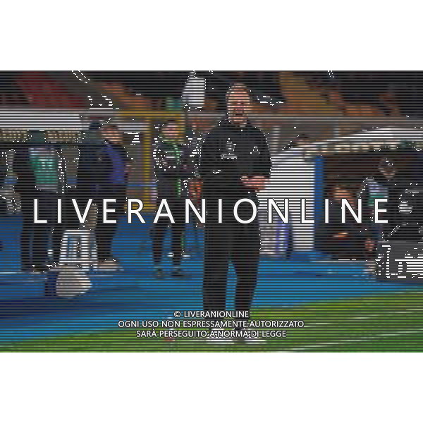 TVEM December 12, 2025 Lecce, Italy - US Lecce vs Pisa - Italian soccer serie A 2025/26 - Via Del Mare Stadium. In the pic: coach Alberto Gilardino of Pisa ©TVEM Emmanuele Mastrodonato - AGENZIA ALDO LIVERANI SAS
