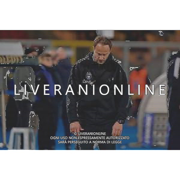 TVEM December 12, 2025 Lecce, Italy - US Lecce vs Pisa - Italian soccer serie A 2025/26 - Via Del Mare Stadium. In the pic: coach Alberto Gilardino of Pisa ©TVEM Emmanuele Mastrodonato - AGENZIA ALDO LIVERANI SAS