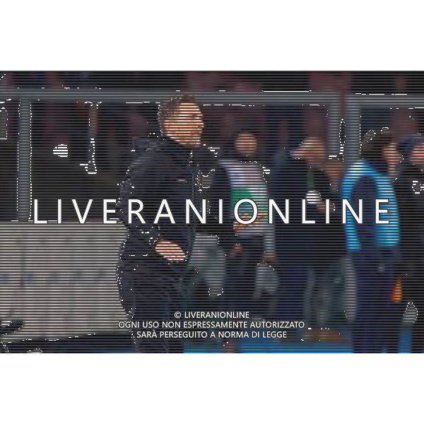 TVEM December 12, 2025 Lecce, Italy - US Lecce vs Pisa - Italian soccer serie A 2025/26 - Via Del Mare Stadium. In the pic: coach Eusebio Di Francesco of US Lecce ©TVEM Emmanuele Mastrodonato - AGENZIA ALDO LIVERANI SAS