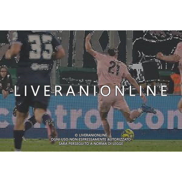 Palermo, Italia, 12 dicembre 2025. Stadio Renzo Barbera, Palermo vs Sampdoria, match valido per il campionato di Serie B 2025/2026. Nella foto: Gol Jeremy Le Douaron (Palermo FC) ©TVFS Federico Serra - AGENZIA ALDO LIVERANI SAS