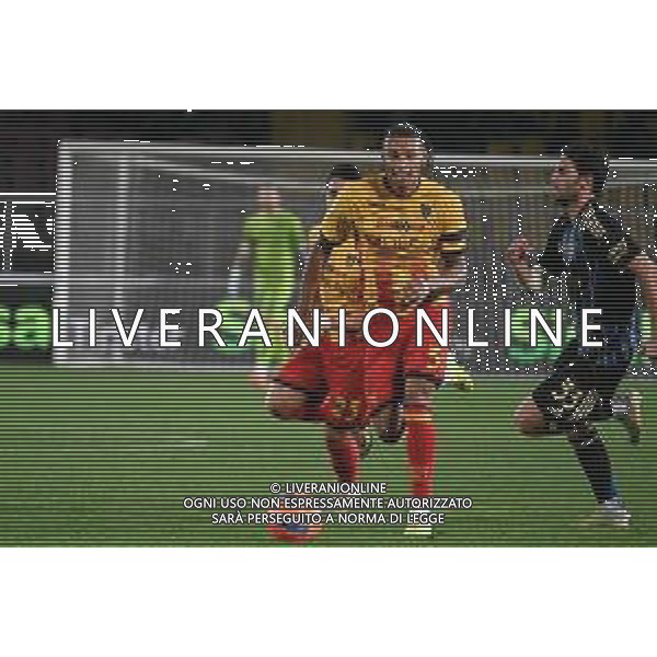 TVPG US Lecce vs Pisa Sporting Club nella foto Ndaba Corrie (Us Lecce), Lecce (ITA) 12-12 -2025 Stadio “E. Giardiniero” Via del Mare - Quindicesima Giornata Serie A EniLive 2025/26 ©TVPG Pasquale Golia - AGENZIA ALDO LIVERANI SAS