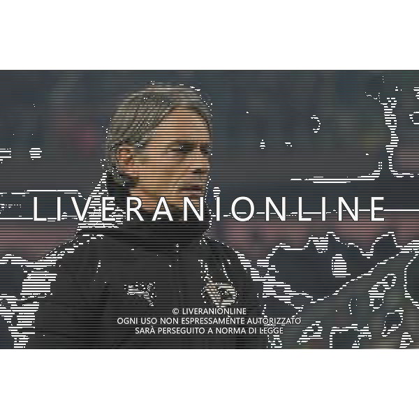 Palermo, Italy, 12 December 2025. Renzo Barbera Stadium, Palermo vs Sampdoria, match valid for the 2025/2026 Serie B championship. In the photo: Filippo Inzaghi (Palermo FC) ©TVFS Federico Serra - AGENZIA ALDO LIVERANI SAS
