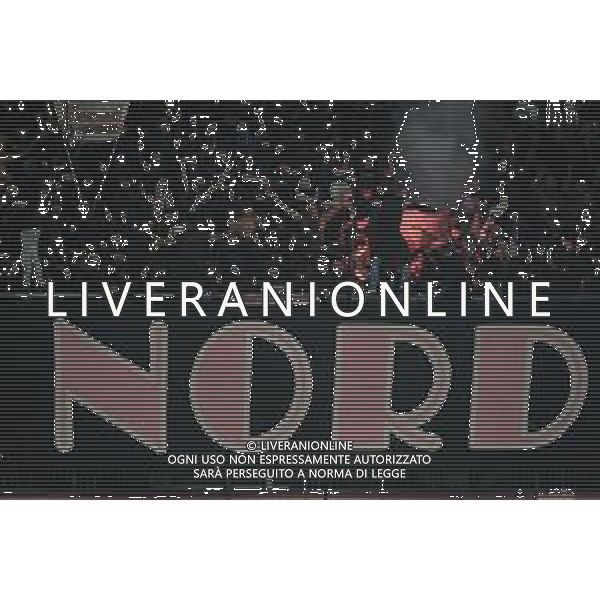 Palermo, Italy, 12 December 2025. Renzo Barbera Stadium, Palermo vs Sampdoria, match valid for the 2025/2026 Serie B championship. In the photo: Palermo fans ©TVFS Federico Serra - AGENZIA ALDO LIVERANI SAS