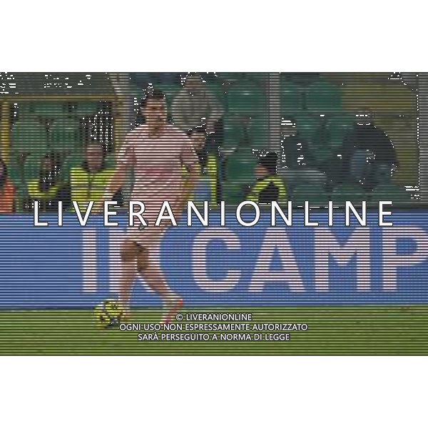 Palermo, Italy, 12 December 2025. Renzo Barbera Stadium, Palermo vs Sampdoria, match valid for the 2025/2026 Serie B championship. In the photo: Jacopo Segre (Palermo FC) ©TVFS Federico Serra - AGENZIA ALDO LIVERANI SAS