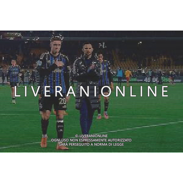 TVEM December 12, 2025 Lecce, Italy - US Lecce vs Pisa - Italian soccer serie A 2025/26 - Via Del Mare Stadium. In the pic: Michel Aebischer of Pisa greet the fans ©TVEM Emmanuele Mastrodonato - AGENZIA ALDO LIVERANI SAS