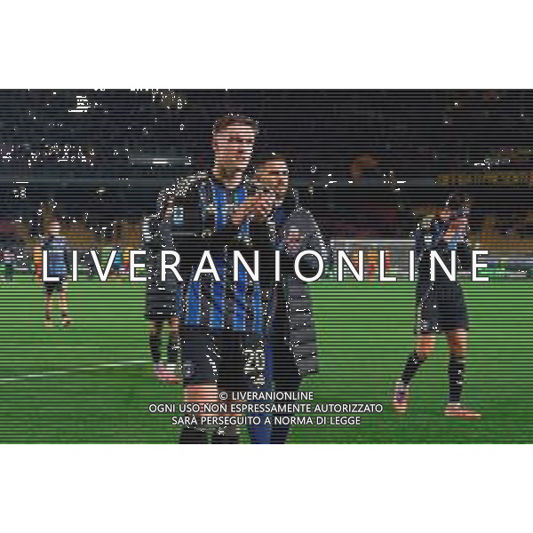 TVEM December 12, 2025 Lecce, Italy - US Lecce vs Pisa - Italian soccer serie A 2025/26 - Via Del Mare Stadium. In the pic: Michel Aebischer of Pisa greet the fans ©TVEM Emmanuele Mastrodonato - AGENZIA ALDO LIVERANI SAS