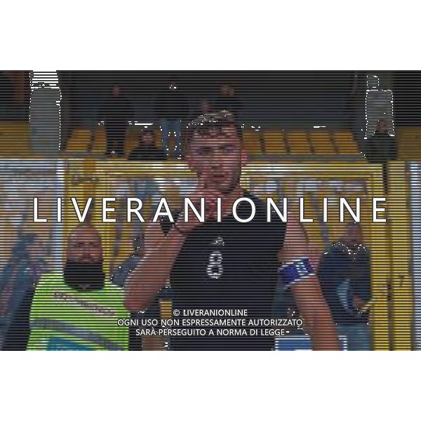 TVEM December 12, 2025 Lecce, Italy - US Lecce vs Pisa - Italian soccer serie A 2025/26 - Via Del Mare Stadium. In the pic: Simone Canestrelli of Pisa ©TVEM Emmanuele Mastrodonato - AGENZIA ALDO LIVERANI SAS