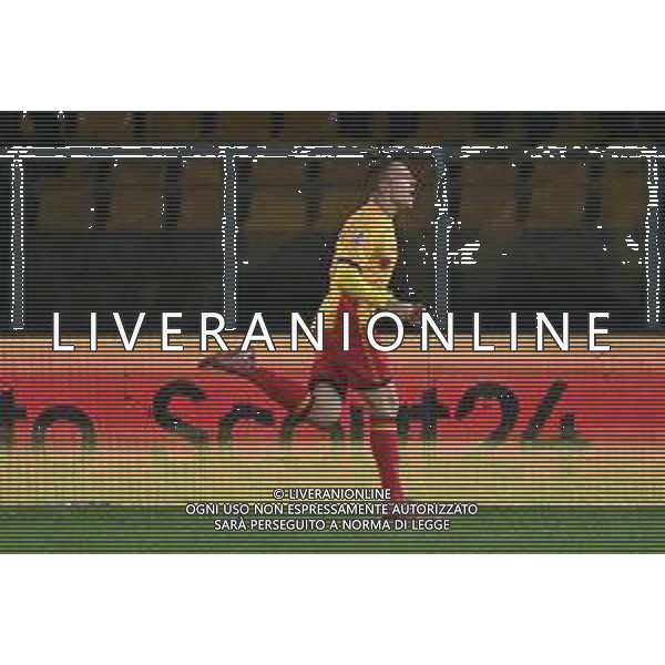 TVPG US Lecce vs Pisa Sporting Club nella foto Nikola Stulic (Us Lecce) Esultanza dopo la rete, Lecce (ITA) 12-12 -2025 Stadio “E. Giardiniero” Via del Mare - Quindicesima Giornata Serie A EniLive 2025/26 ©TVPG Pasquale Golia - AGENZIA ALDO LIVERANI SAS