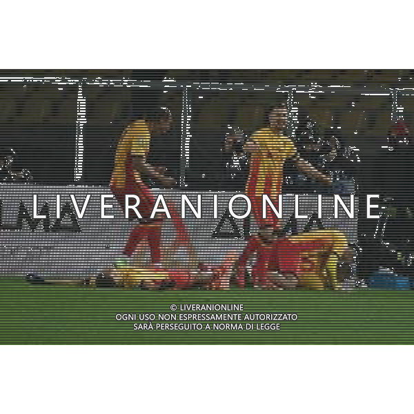 TVPG US Lecce vs Pisa Sporting Club nella foto Us Lecce esultanza dopo la rete, Lecce (ITA) 12-12 -2025 Stadio “E. Giardiniero” Via del Mare - Quindicesima Giornata Serie A EniLive 2025/26 ©TVPG Pasquale Golia - AGENZIA ALDO LIVERANI SAS