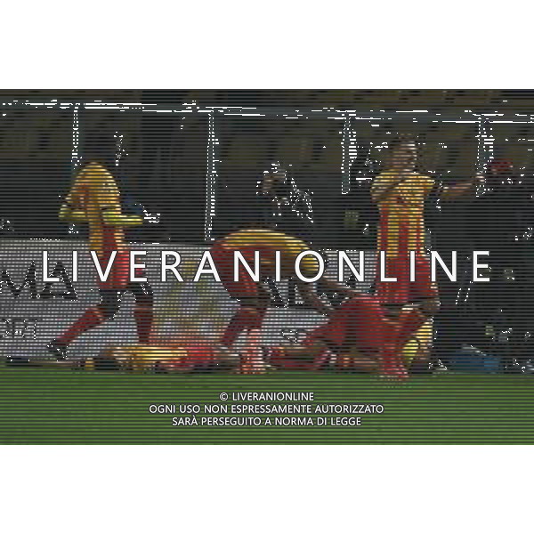 TVPG US Lecce vs Pisa Sporting Club nella foto Us Lecce esultanza dopo la rete, Lecce (ITA) 12-12 -2025 Stadio “E. Giardiniero” Via del Mare - Quindicesima Giornata Serie A EniLive 2025/26 ©TVPG Pasquale Golia - AGENZIA ALDO LIVERANI SAS