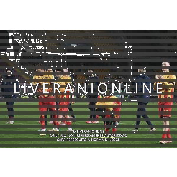 TVPG US Lecce vs Pisa Sporting Club nella foto Us Lecce esultanza dopo la vittoria Lecce (ITA) 12-12 -2025 Stadio “E. Giardiniero” Via del Mare - Quindicesima Giornata Serie A EniLive 2025/26 ©TVPG Pasquale Golia - AGENZIA ALDO LIVERANI SAS