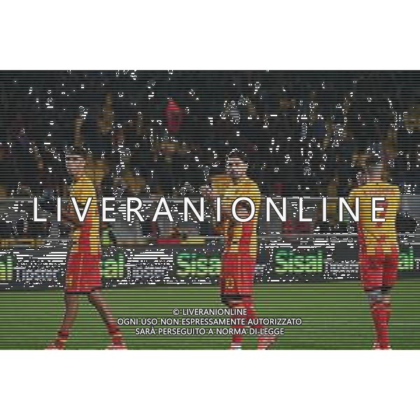 TVPG US Lecce vs Pisa Sporting Club nella foto esultanza Us Lecce dopo la vittoria, Lecce (ITA) 12-12 -2025 Stadio “E. Giardiniero” Via del Mare - Quindicesima Giornata Serie A EniLive 2025/26 ©TVPG Pasquale Golia - AGENZIA ALDO LIVERANI SAS