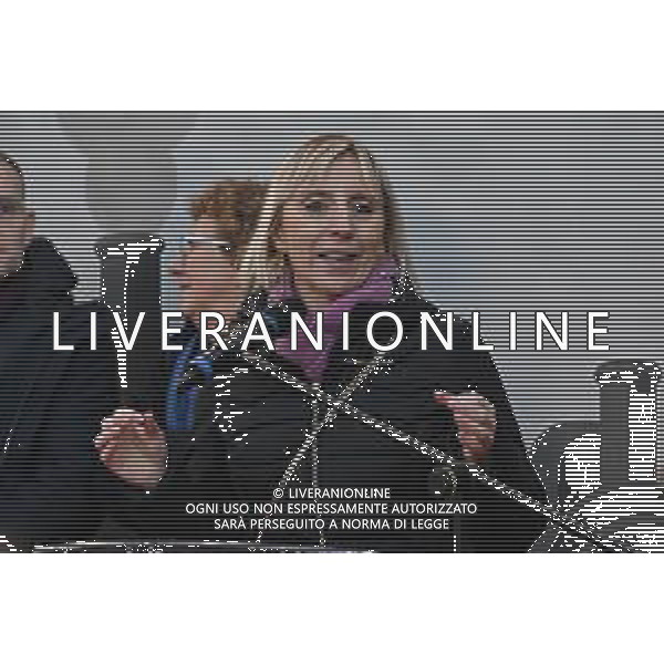 TVRG Stazione Porta Genova nella foto Claudia Maria Terzi assessore regionale ai trasporti Milano 13-12-2025 Ultimo giorno di servizio per la stazione di Milano Porta Genova, una delle più antiche strutture ferroviarie, é stata inaugurata nel 1870 foto Roberto Garavaglia/Agenzia Aldo Liverani sas