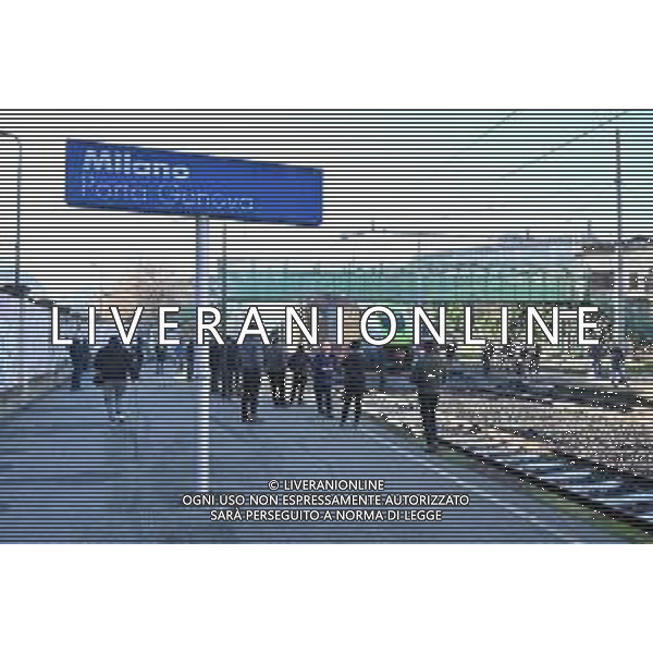 TVRG Stazione Porta Genova Milano 13-12-2025 Ultimo giorno di servizio per la stazione di Milano Porta Genova, una delle più antiche strutture ferroviarie, é stata inaugurata nel 1870 foto Roberto Garavaglia/Agenzia Aldo Liverani sas