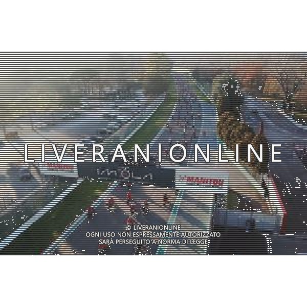 IMOLA 13 12 2025 AUTODROMO ENZO E DINO FERRARI Motobabbi: un evento unico, coinvolgente e solidale per celebrare il Natale NELLA FOTO PARTENZA DALL\'AUTODROMO ©SANNA - AGENZIA ALDO LIVERANI SAS