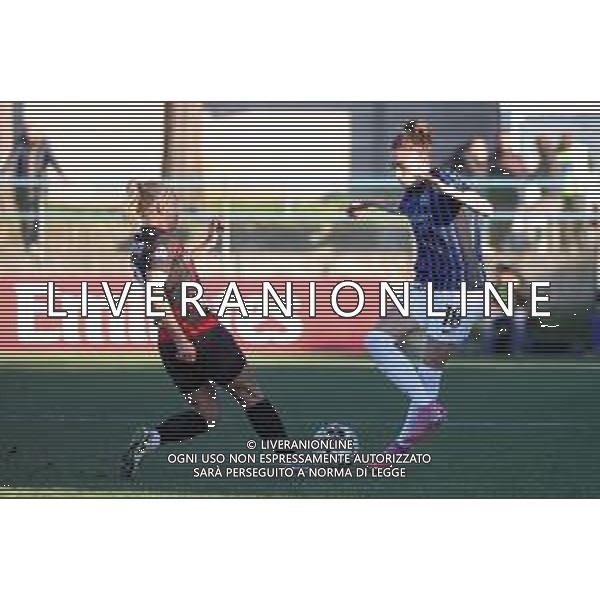 TVRCOR A.C. Milan vs F.C. Internazionale – Serie A Women Athora nella foto Koivisto Emma e Glionna Benedetta Solbiate Arno (VA) Stadio Felice Chinetti 9a giornata foto Roberta Corradin/Agenzia Aldo Liverani sas - 13.12.2025 ©TVRCOR Corradin Roberta - AGENZIA ALDO LIVERANI SAS