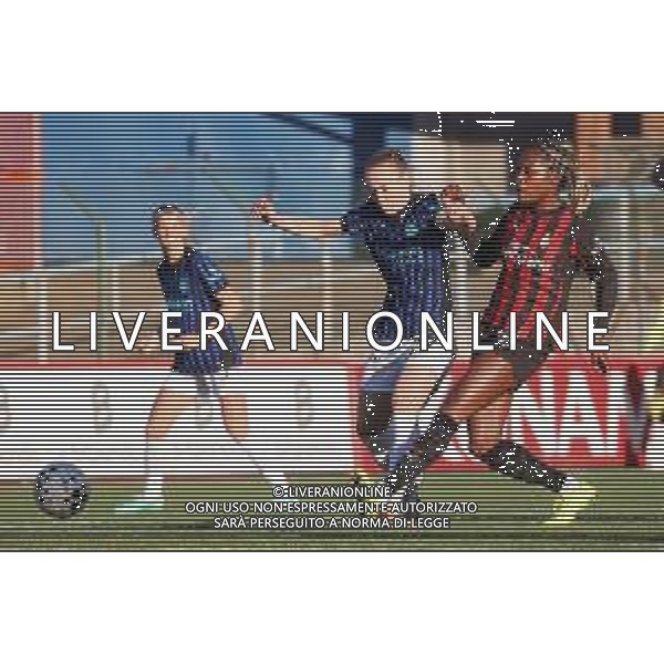TVRCOR A.C. Milan vs F.C. Internazionale – Serie A Women Athora nella foto Csiszar Henrietta e Ijeh Evelyn Solbiate Arno (VA) Stadio Felice Chinetti 9a giornata foto Roberta Corradin/Agenzia Aldo Liverani sas - 13.12.2025 ©TVRCOR Corradin Roberta - AGENZIA ALDO LIVERANI SAS