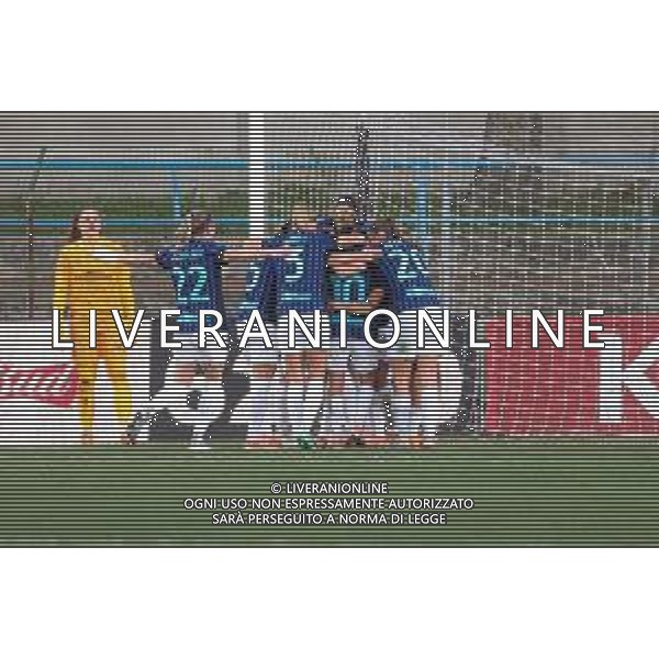 TVRCOR A.C. Milan vs F.C. Internazionale – Serie A Women Athora nella foto goal ed esultanza Haley Bugeja Solbiate Arno (VA) Stadio Felice Chinetti 9a giornata foto Roberta Corradin/Agenzia Aldo Liverani sas - 13.12.2025 ©TVRCOR Corradin Roberta - AGENZIA ALDO LIVERANI SAS