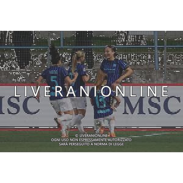 TVRCOR A.C. Milan vs F.C. Internazionale – Serie A Women Athora nella foto esultanza Inter Women dopo il goal di Haley Bugeja Solbiate Arno (VA) Stadio Felice Chinetti 9a giornata foto Roberta Corradin/Agenzia Aldo Liverani sas - 13.12.2025 ©TVRCOR Corradin Roberta - AGENZIA ALDO LIVERANI SAS