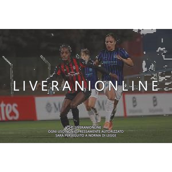 TVRCOR A.C. Milan vs F.C. Internazionale – Serie A Women Athora nella foto Haley Bugeja e Ijeh Evelyn Solbiate Arno (VA) Stadio Felice Chinetti 9a giornata foto Roberta Corradin/Agenzia Aldo Liverani sas - 13.12.2025 ©TVRCOR Corradin Roberta - AGENZIA ALDO LIVERANI SAS