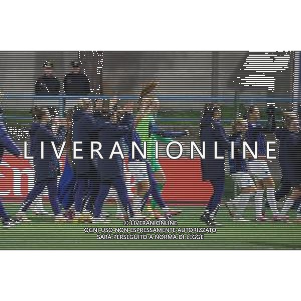 TVRCOR A.C. Milan vs F.C. Internazionale – Serie A Women Athora nella foto esultanza Inter dopo la vittoria Solbiate Arno (VA) Stadio Felice Chinetti 9a giornata foto Roberta Corradin/Agenzia Aldo Liverani sas - 13.12.2025 ©TVRCOR Corradin Roberta - AGENZIA ALDO LIVERANI SAS