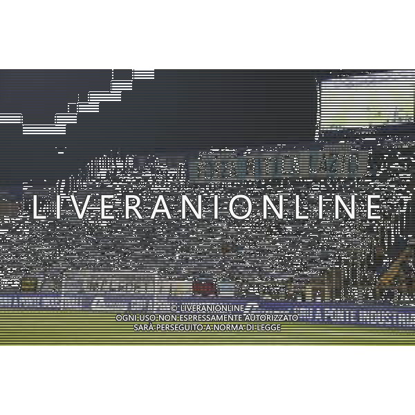 Tifosi - Lazio fans support your team during Parma Calcio vs SS Lazio, 15° Serie A Enilive 2025-26 game at Ennio Tardini in Parma (PR), Italy, on Dicember 13, 2025. (Photo by Davide Casentini)- AGENZIA ALDO LIVERANI SAS