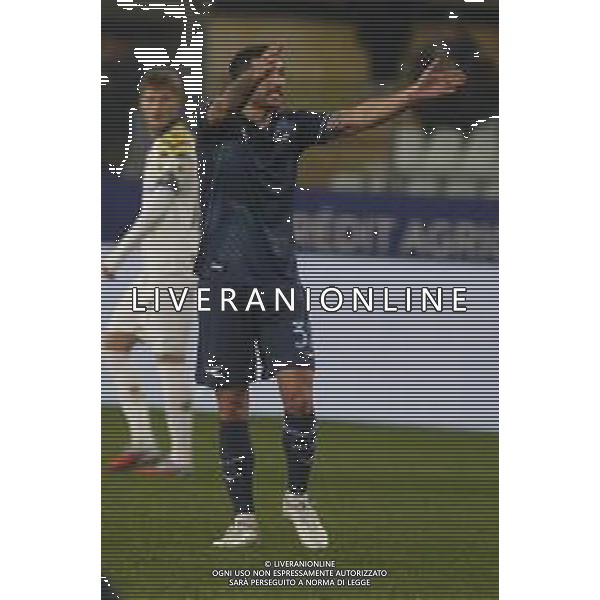 Danilo Cataldi of SS Lazio gestures during Parma Calcio vs SS Lazio, 15° Serie A Enilive 2025-26 game at Ennio Tardini in Parma (PR), Italy, on Dicember 13, 2025. (Photo by Davide Casentini)- AGENZIA ALDO LIVERANI SAS