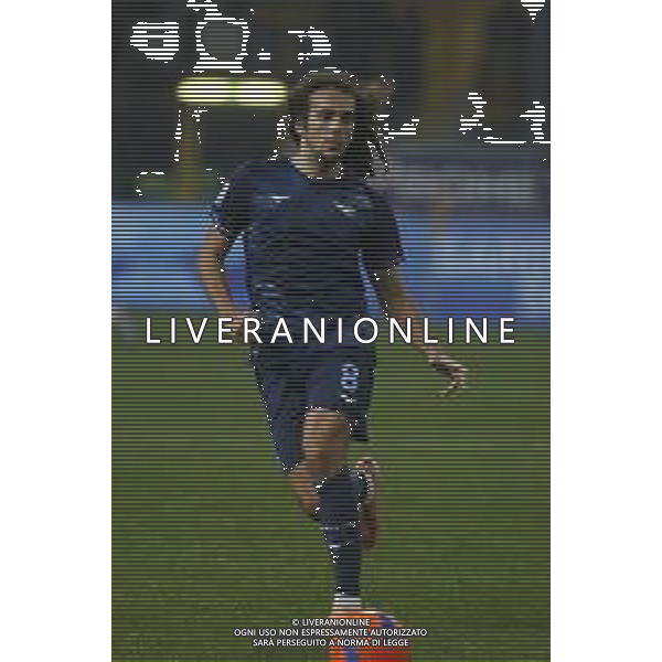 Mattéo Guendouzii of SS Lazio play the ball during Parma Calcio vs SS Lazio, 15° Serie A Enilive 2025-26 game at Ennio Tardini in Parma (PR), Italy, on Dicember 13, 2025. (Photo by Davide Casentini)- AGENZIA ALDO LIVERANI SAS