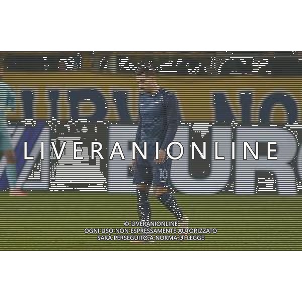 Mattia Zaccagni of SS Lazio go aut of red card during Parma Calcio vs SS Lazio, 15° Serie A Enilive 2025-26 game at Ennio Tardini in Parma (PR), Italy, on Dicember 13, 2025. (Photo by Davide Casentini)- AGENZIA ALDO LIVERANI SAS