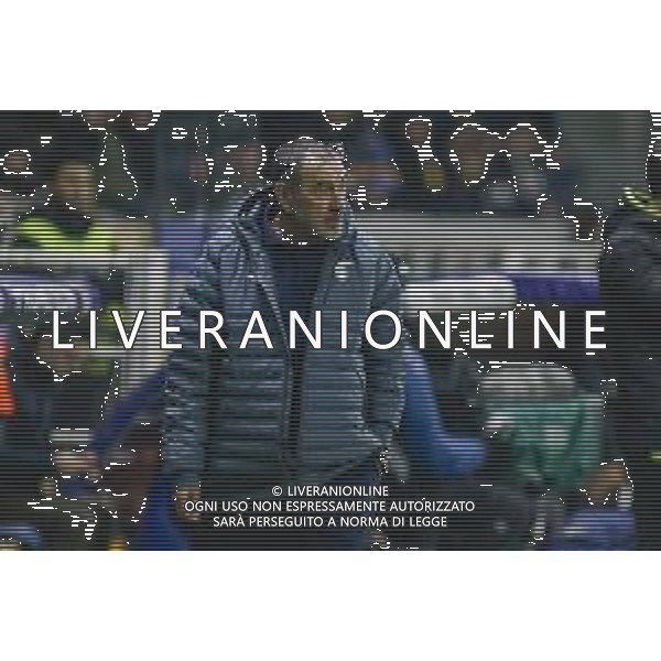 Maurizio Sarri Head Coach of SS Lazio looks during Parma Calcio vs SS Lazio, 15° Serie A Enilive 2025-26 game at Ennio Tardini in Parma (PR), Italy, on Dicember 13, 2025. (Photo by Davide Casentini)- AGENZIA ALDO LIVERANI SAS