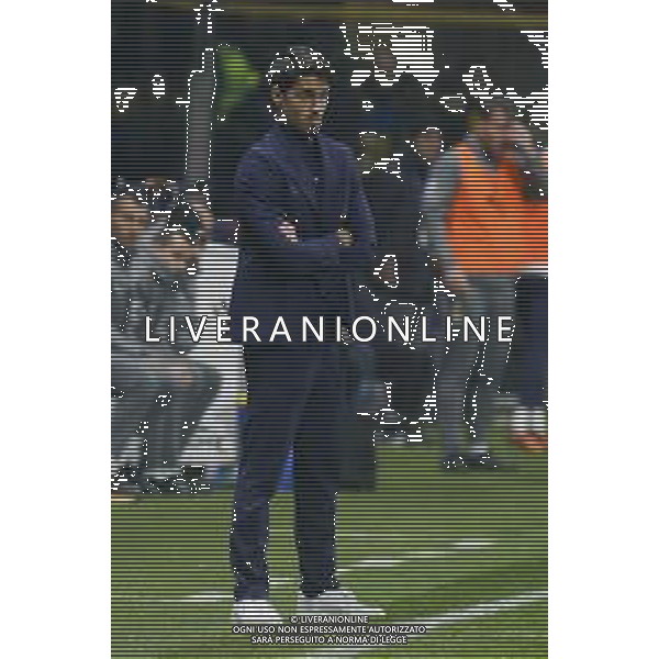 Carlos Cuesta Head Coach of Parma AC expresses disappointment during Parma Calcio vs SS Lazio, 15° Serie A Enilive 2025-26 game at Ennio Tardini in Parma (PR), Italy, on Dicember 13, 2025. (Photo by Davide Casentini)- AGENZIA ALDO LIVERANI SAS
