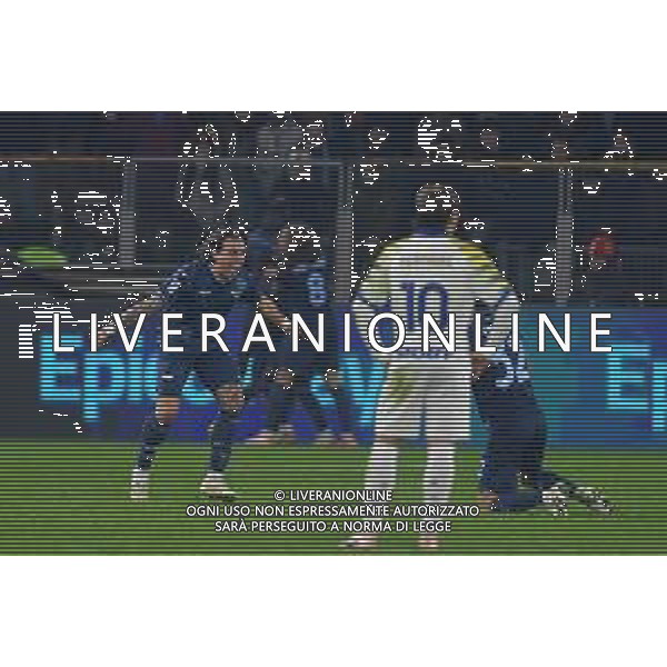 Parma vs Lazio Campionato Serie A Enilive - 15 Giornata Stadio Tardini - Parma 13-12-2025 nella foto Esultanza Pellegrini dopo il gol di noslin Foto Federico Gaetano - ag Aldo liverani- AGENZIA ALDO LIVERANI SAS