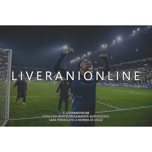 Esultanza finale - Tijjani Noslin of SS Lazio celebrate the victory at the end of Parma Calcio vs SS Lazio, 15° Serie A Enilive 2025-26 game at Ennio Tardini in Parma (PR), Italy, on Dicember 13, 2025. (Photo by Davide Casentini)- AGENZIA ALDO LIVERANI SAS