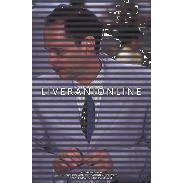 DIAP-RETROSPETTIVA JOHN WATERS REDISTA NELLA FOTO JOHN WATERS REGISTA DEL FILM “CRY BABY “ A CANNES NELL\'ANNO 1990 AG ALDO LIVERANI SAS