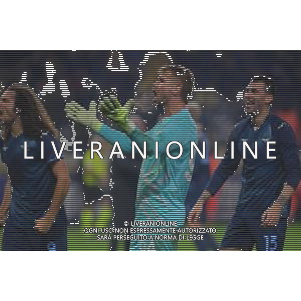 Parma vs Lazio Campionato Serie A Enilive - 15 Giornata Stadio Tardini - Parma 13-12-2025 nella foto Esultanza finale Provedel Foto Federico Gaetano - ag Aldo liverani- AGENZIA ALDO LIVERANI SAS