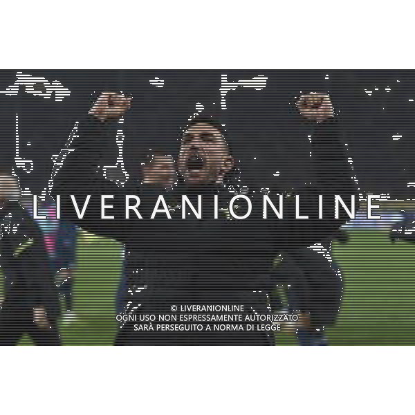 Parma vs Lazio Campionato Serie A Enilive - 15 Giornata Stadio Tardini - Parma 13-12-2025 nella foto Esultanza finale Cataldi Foto Federico Gaetano - ag Aldo liverani- AGENZIA ALDO LIVERANI SAS