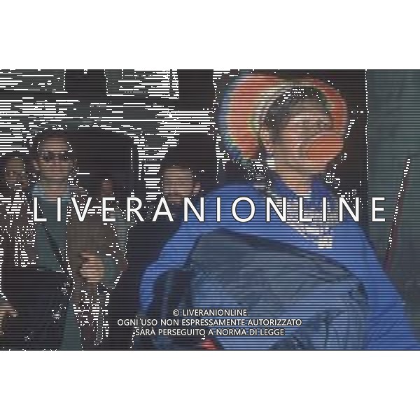 DIAP-RETROSPETTIVA STING CANTANTE NELLA FOTO STING CON RAOMI A MILANO NELL\'ANNO 1989 AG ALDO LIVERANI SAS