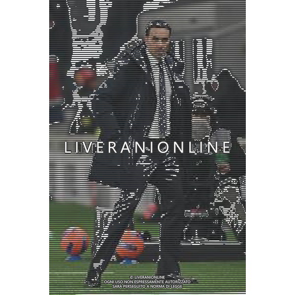 TVRG Atalanta vs Cagliari nella foto Raffaele Palladino allenatore Atalanta Bergamo 13-12-2025 New Balance Arena - Stadio di Bergamo Atalanta vs Cagliari Campionato Serie A Enilive - 15a giornata foto Roberto Garavaglia/Agenzia Aldo Liverani sas