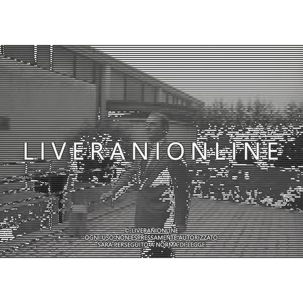 NEG-RETROSPETTIVA ERNESTO PELLEGRINI PRESIDENTE INTER NELLA FOTO ERNESTO PELLEGRINI PRESIDENTE INTER AD APPIANO GENTILE NELL\'ANNO 1994-1995 AG ALDO LIVERANI SAS