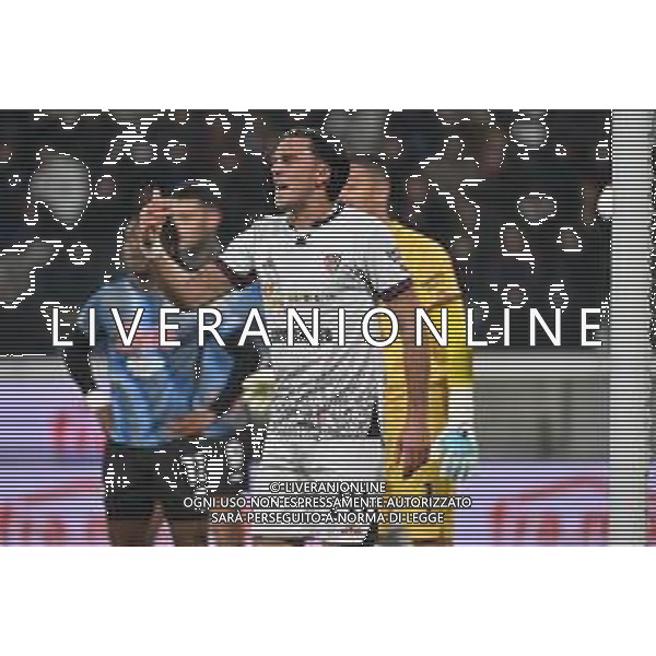 TVRG Atalanta vs Cagliari nella foto Gabriele Zappa (Cagliari) Bergamo 13-12-2025 New Balance Arena - Stadio di Bergamo Atalanta vs Cagliari Campionato Serie A Enilive - 15a giornata foto Roberto Garavaglia/Agenzia Aldo Liverani sas