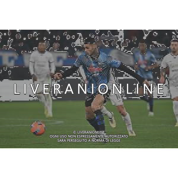 TVRG Atalanta vs Cagliari nella foto Gianluca Scamacca (Atalanta) Bergamo 13-12-2025 New Balance Arena - Stadio di Bergamo Atalanta vs Cagliari Campionato Serie A Enilive - 15a giornata foto Roberto Garavaglia/Agenzia Aldo Liverani sas