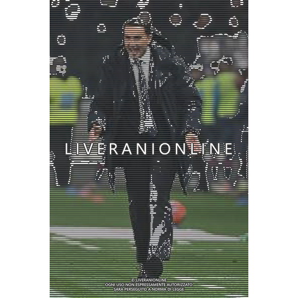 TVRG Atalanta vs Cagliari nella foto Raffaele Palladino allenatore Atalanta Bergamo 13-12-2025 New Balance Arena - Stadio di Bergamo Atalanta vs Cagliari Campionato Serie A Enilive - 15a giornata foto Roberto Garavaglia/Agenzia Aldo Liverani sas